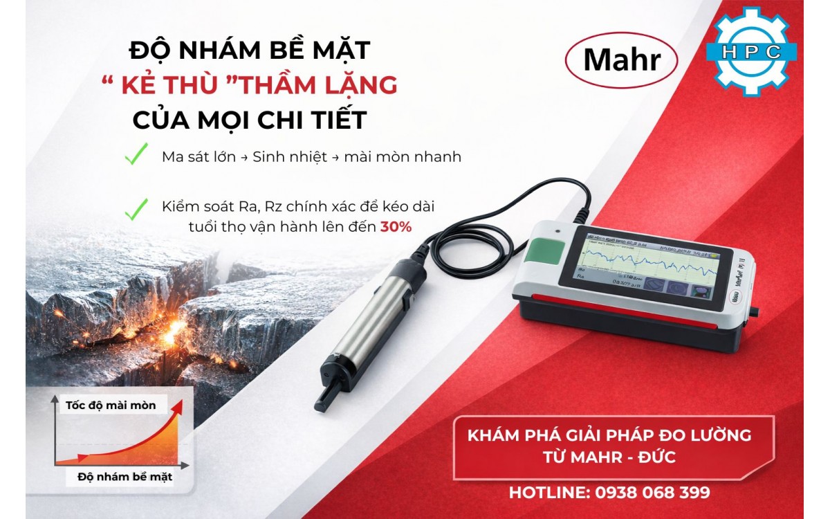 Độ nhám bề mặt ảnh hưởng như thế nào đến tuổi thọ chi tiết cơ khí